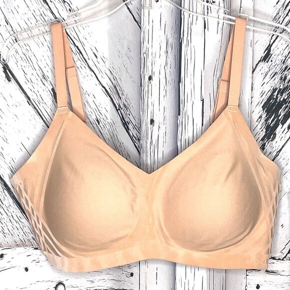 Honeylove Silhouette Bra Color Sand Neutral Minimalist Adjustable 1X - Picture 3 of 7